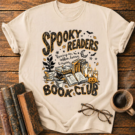 Spooky Readers Book Club T-Shirt