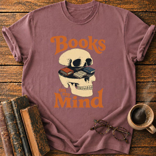 Books on My Mind Vintage T-Shirt