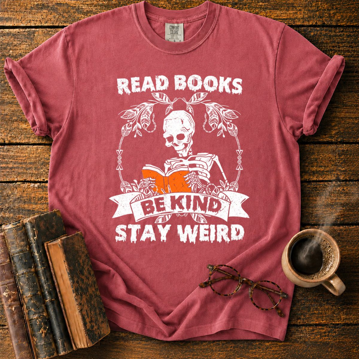 Read Books, Stay Weird T-Shirt