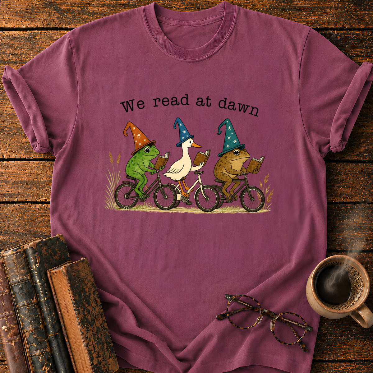 We Read at Dawn T-Shirt