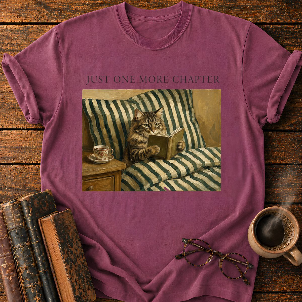 Just One More Chapter T-Shirt