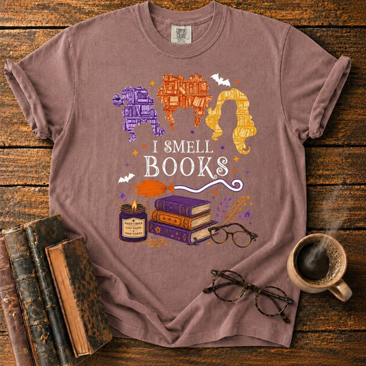 I Smell Books_ Magical Reading Night T-Shirt