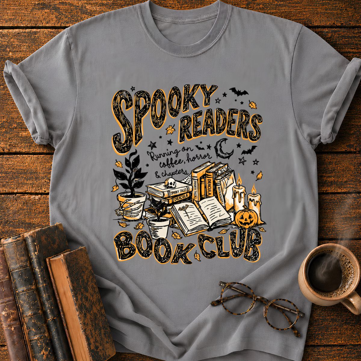 Spooky Readers Book Club T-Shirt