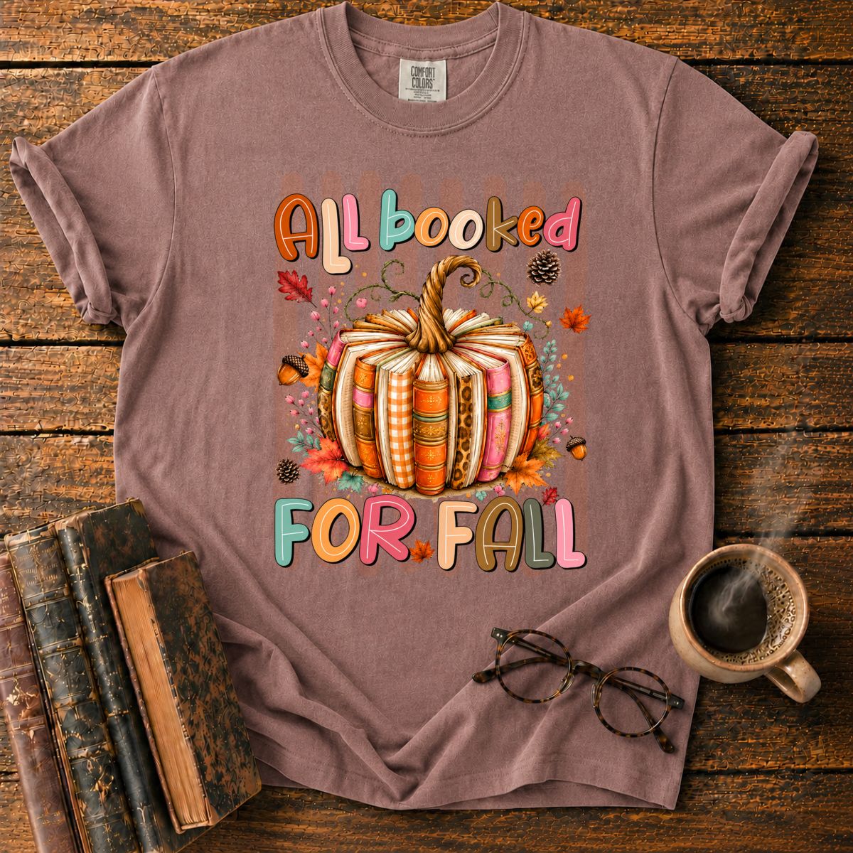 All Booked for Fall T-Shirt