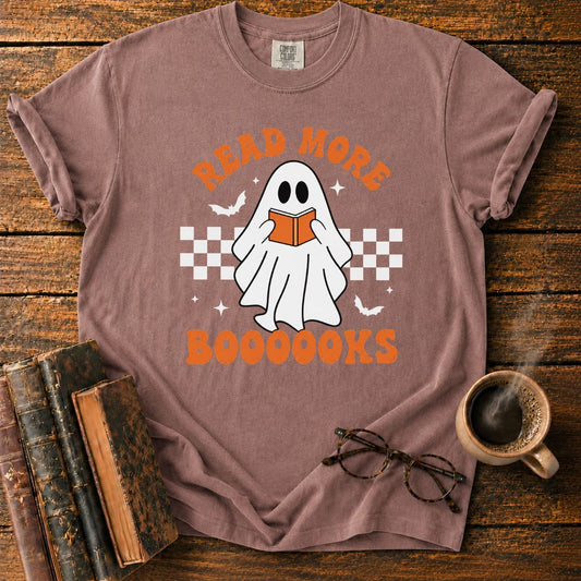Ghost Reads More, Booooks Forever T-Shirt