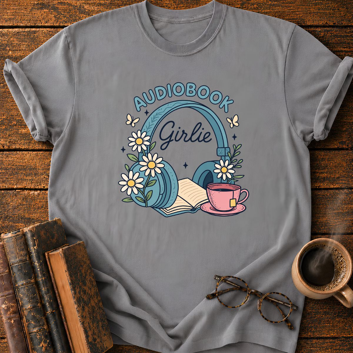 AudioBook Girlie T-Shirt