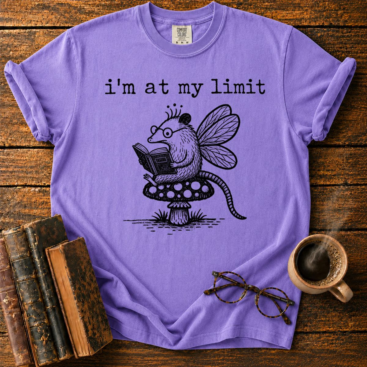 Vintage Fairy Mouse at Its Limit T-Shirt