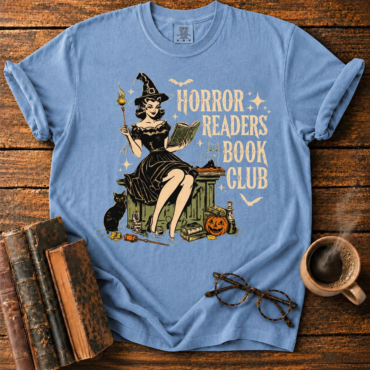 Vintage Witch Readers Club T-Shirt