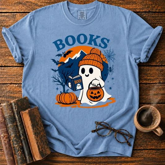 Spooky Books and Ghostly Tales T-Shirt