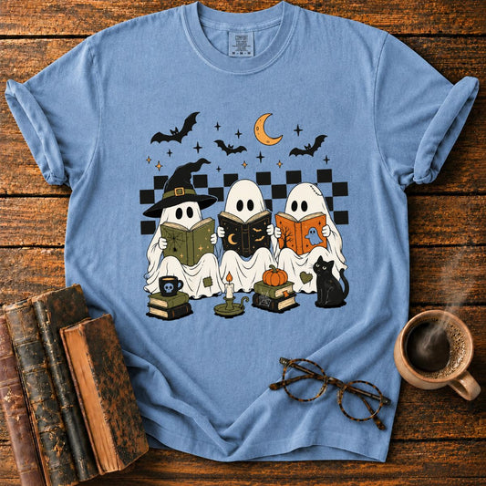 The Ghosts Are Reading Books T-Shirt