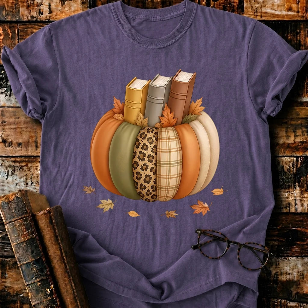 Autumn Bookshelf T-Shirt