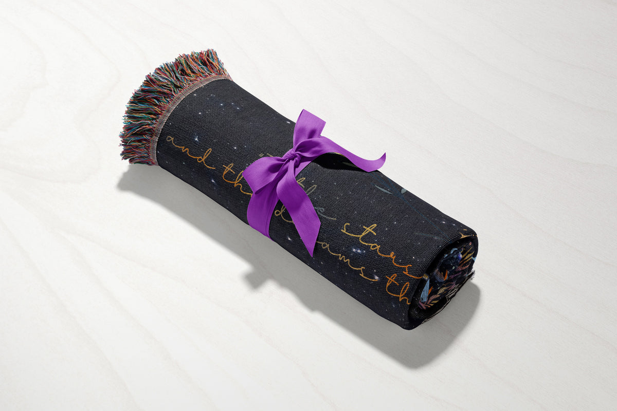 Velaris - City of Starlight Woven Throw Blanket