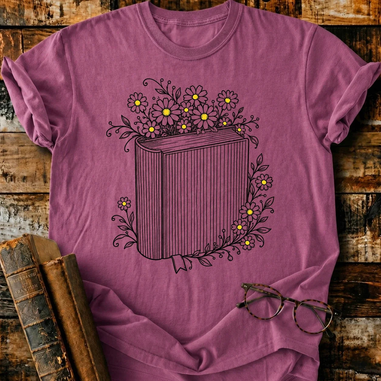 Daisy Book T-Shirt
