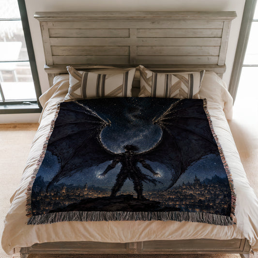 Night Court Woven Throw Blanket