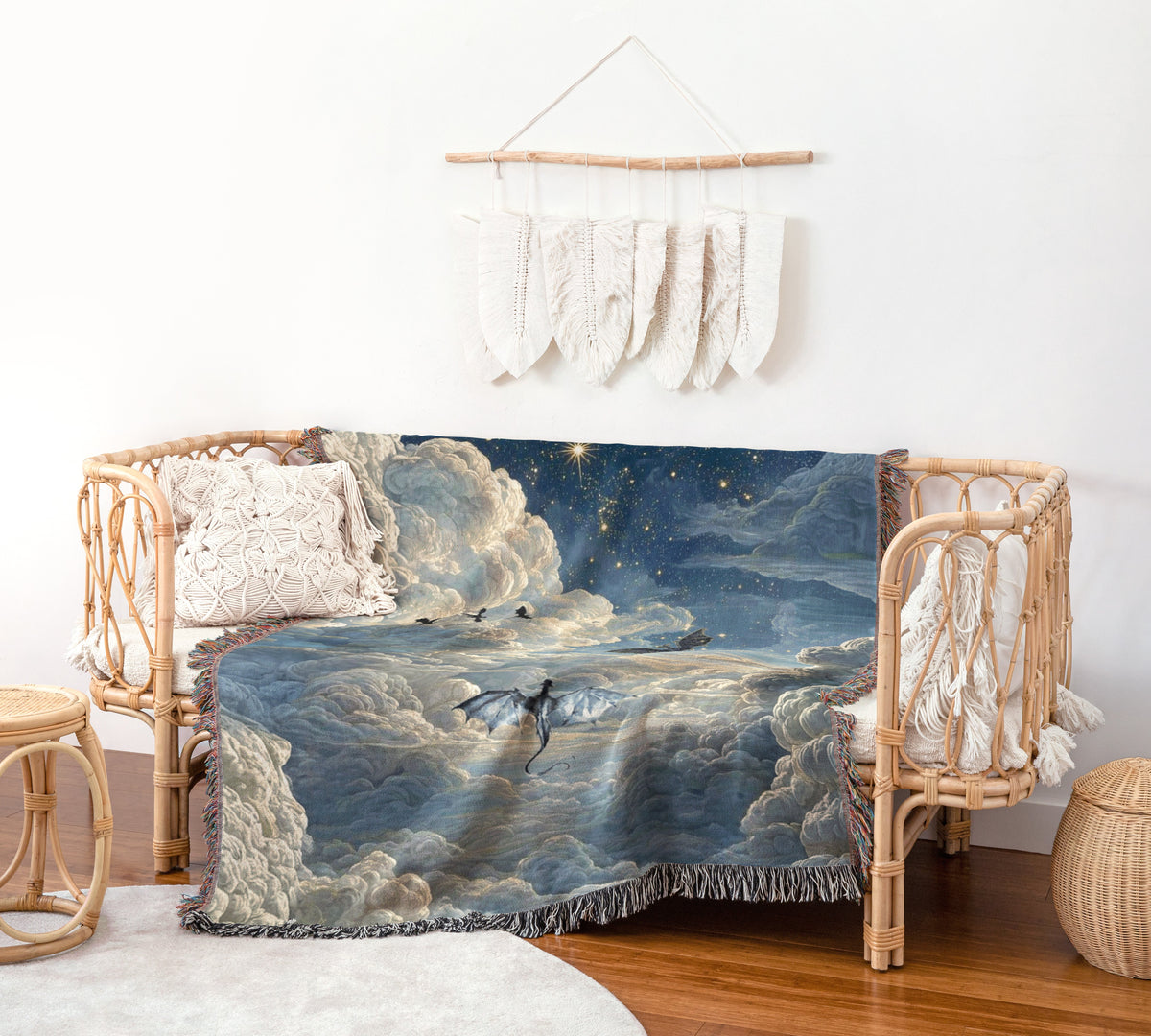 Starfall Woven Throw Blanket
