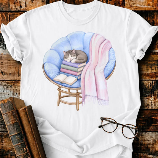 Tabby Cat Sleep T-Shirt