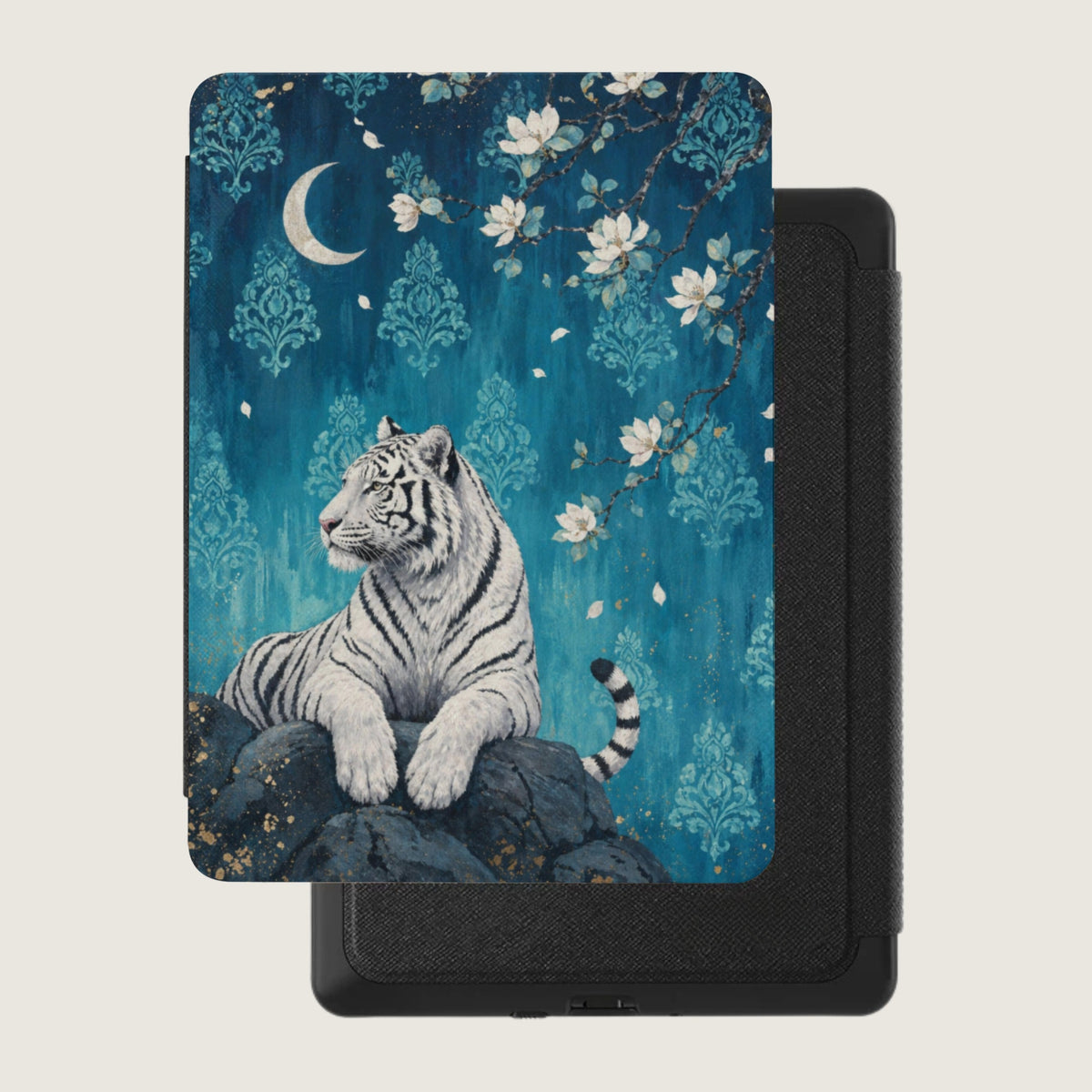 Ethereal Moon Tiger Kindle Case