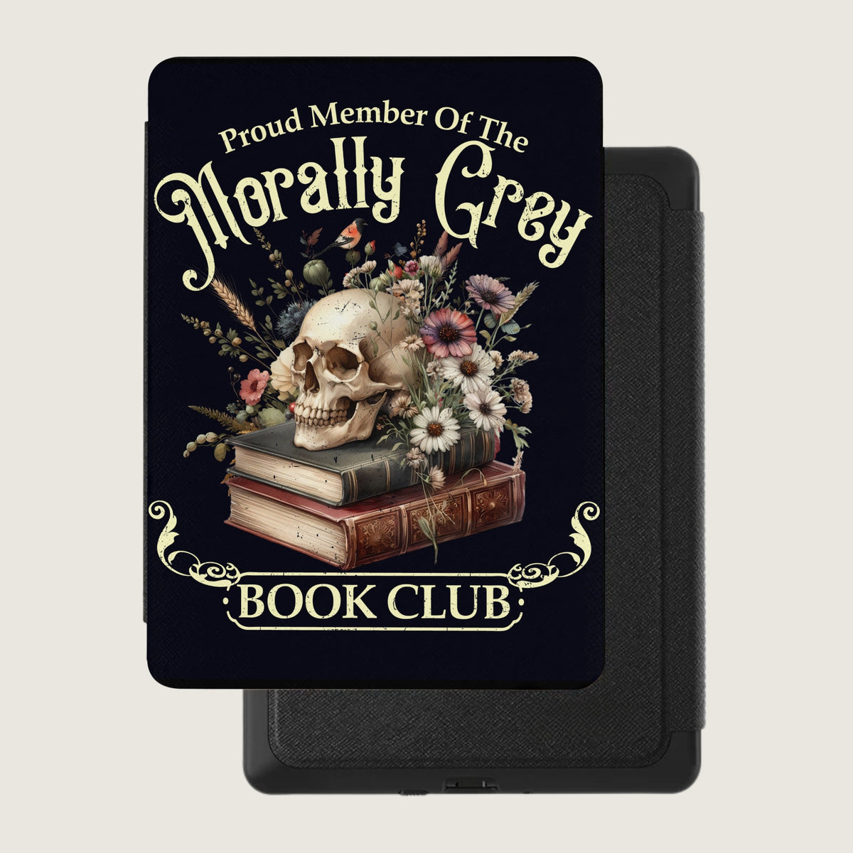 Morally Grey Book Club Kindle Case