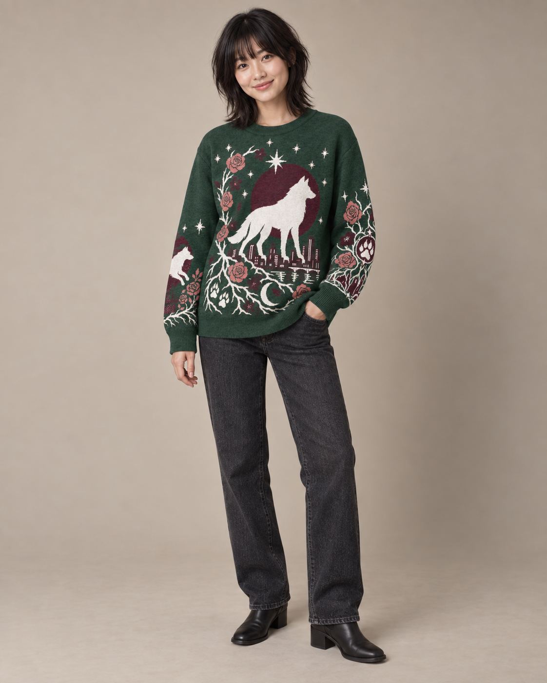 House of Earth and Blood Knitted Sweater