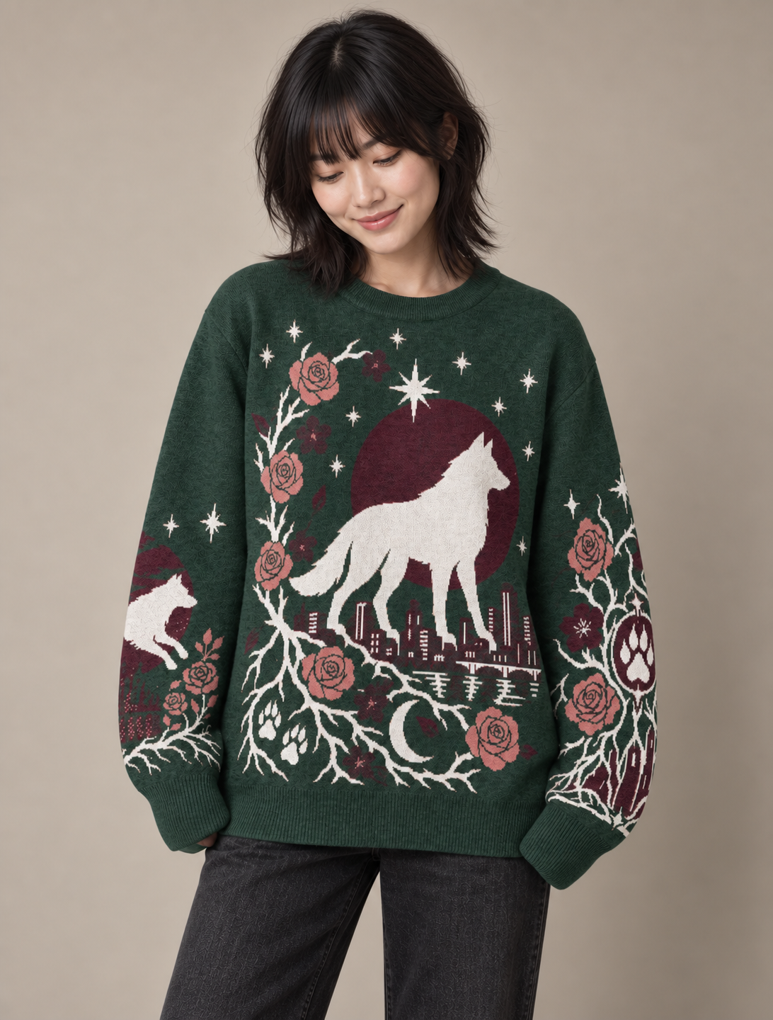 House of Earth and Blood Knitted Sweater
