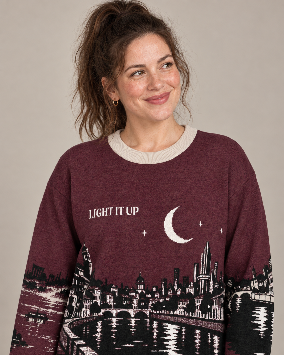 Light It Up Knitted Sweater