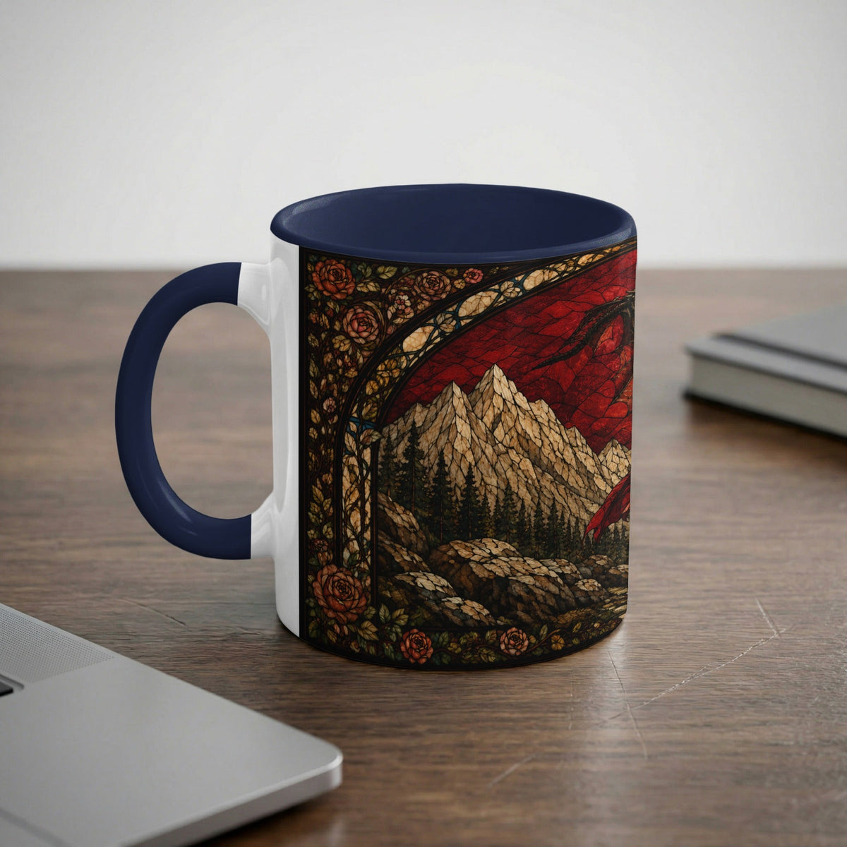Manon Stained Glass Art Mug