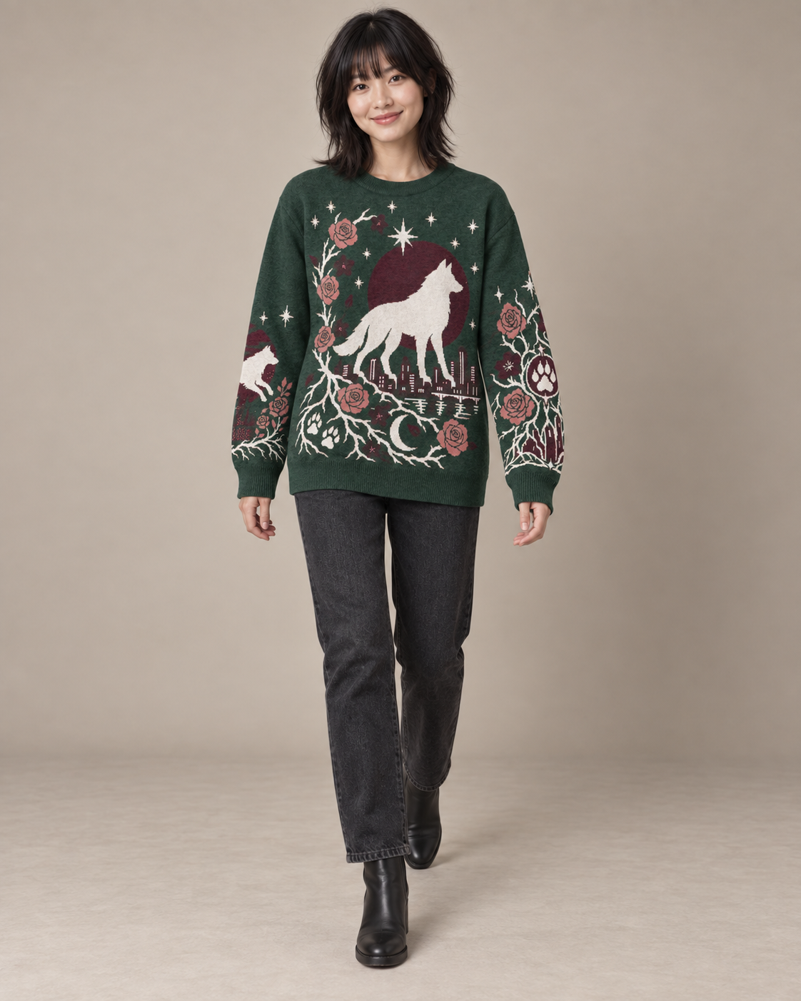 House of Earth and Blood Knitted Sweater
