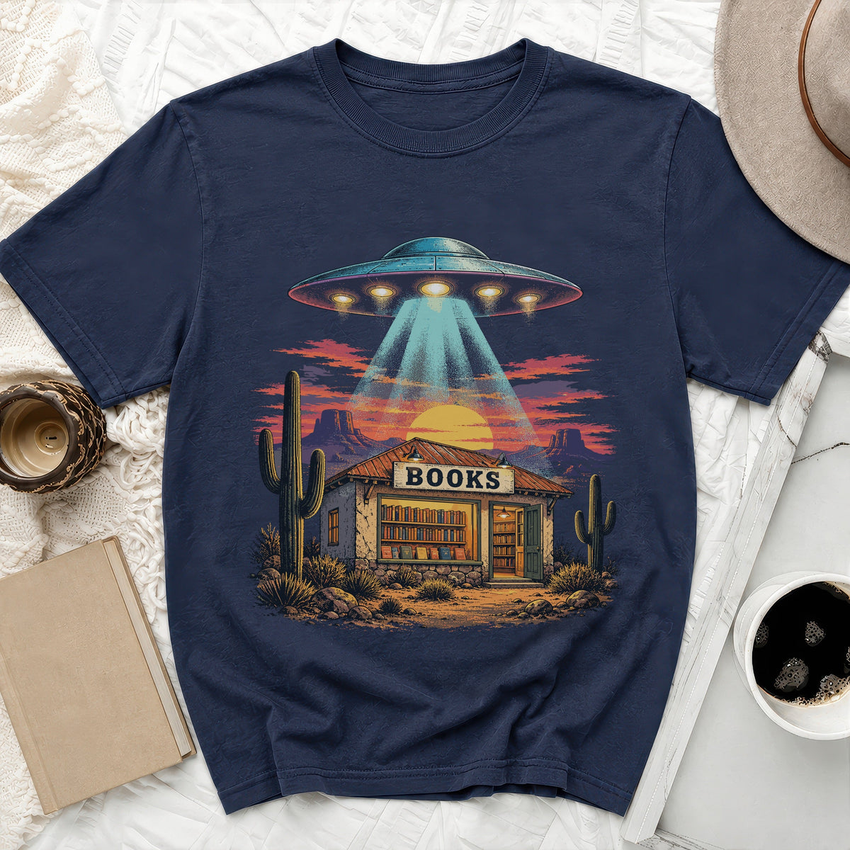 Desert UFO Bookstore Tee