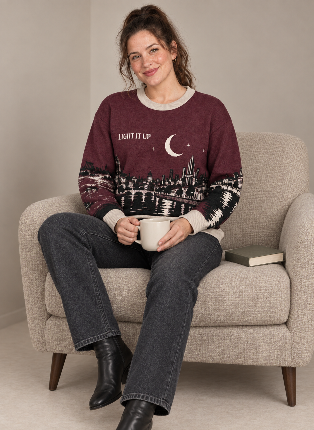 Light It Up Knitted Sweater