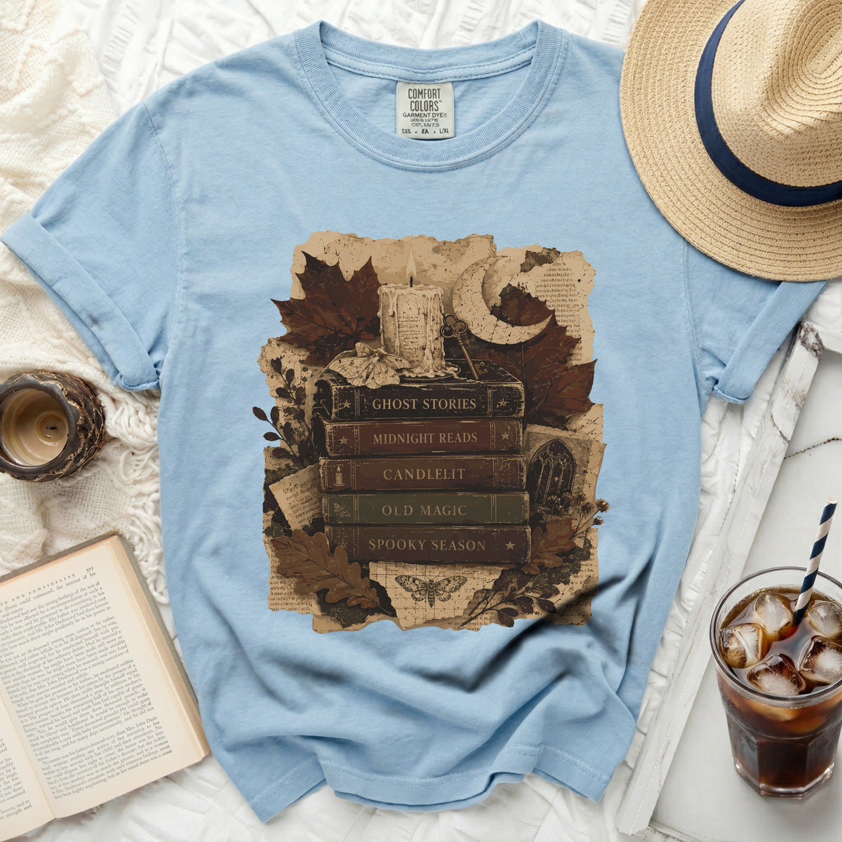 Spooky Season Books Tee