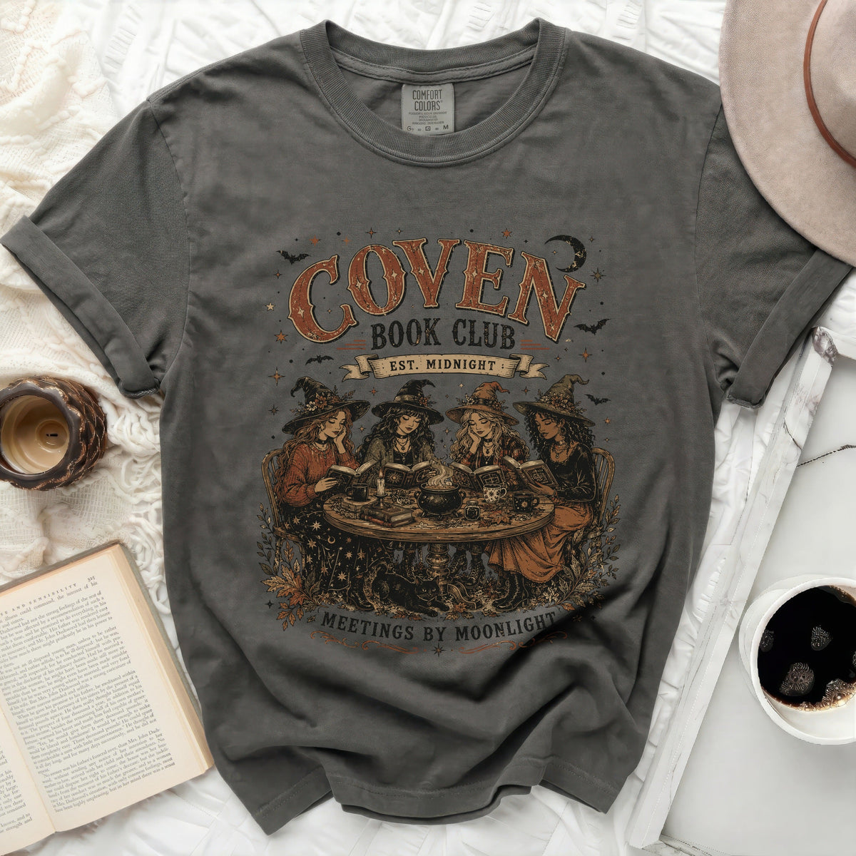 Witch Book Club Tee