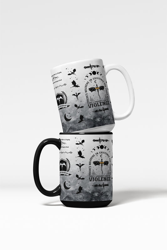 White Fourth Wing Mug