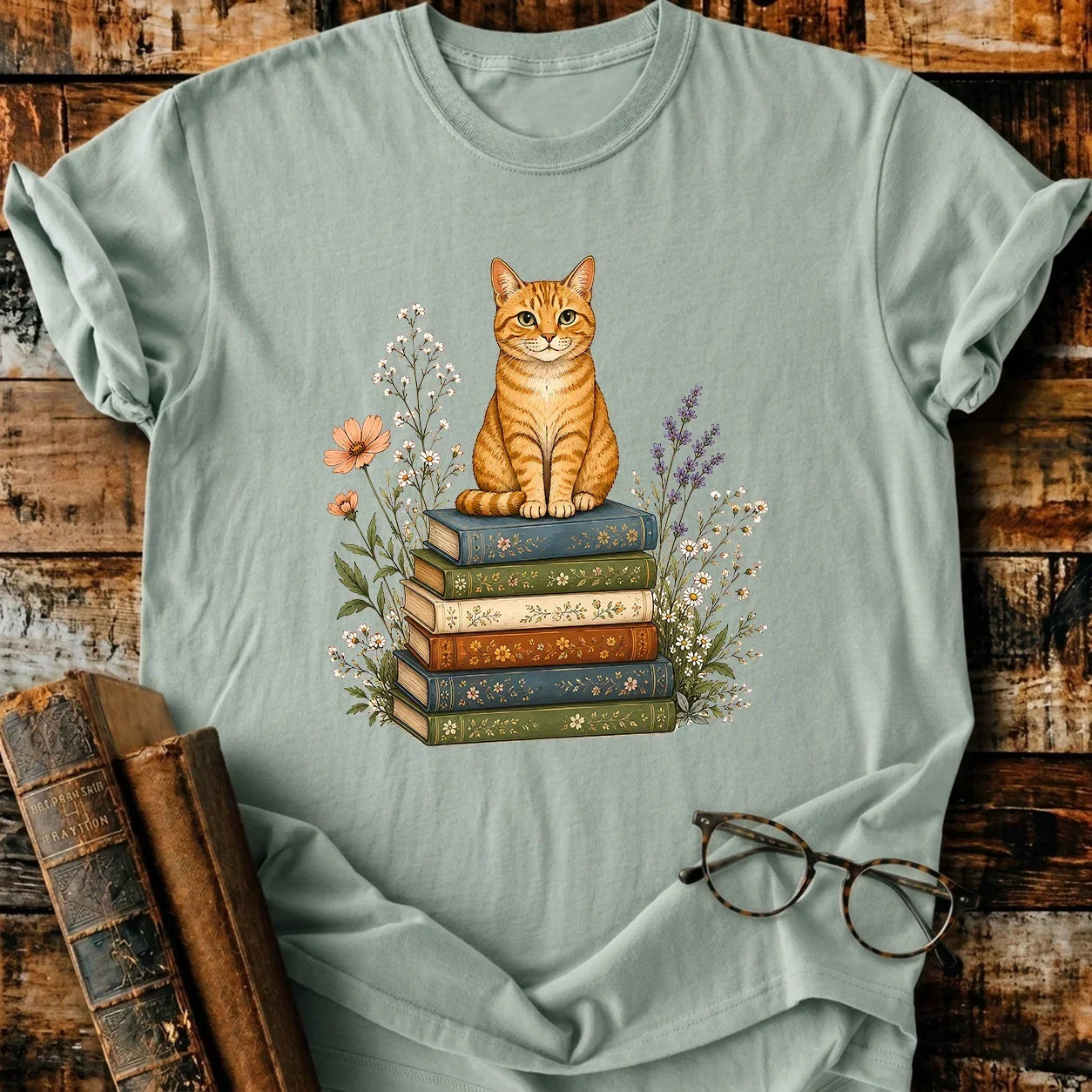 Books & Whiskers T-Shirt