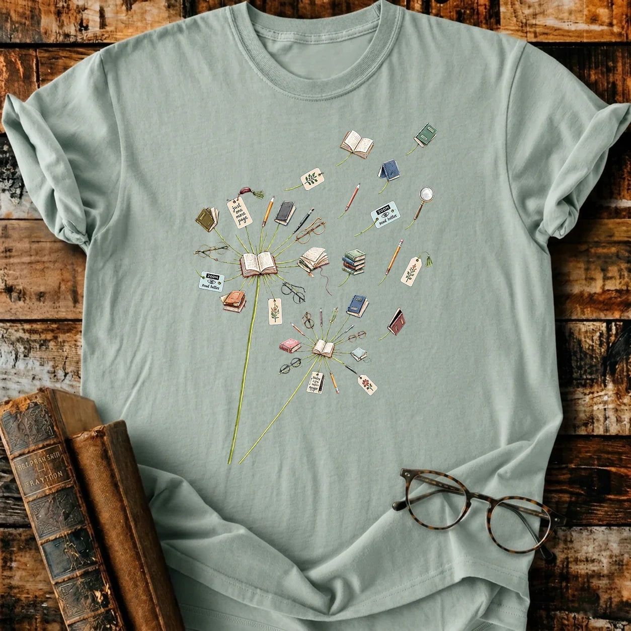 Book Dandelion T-Shirt