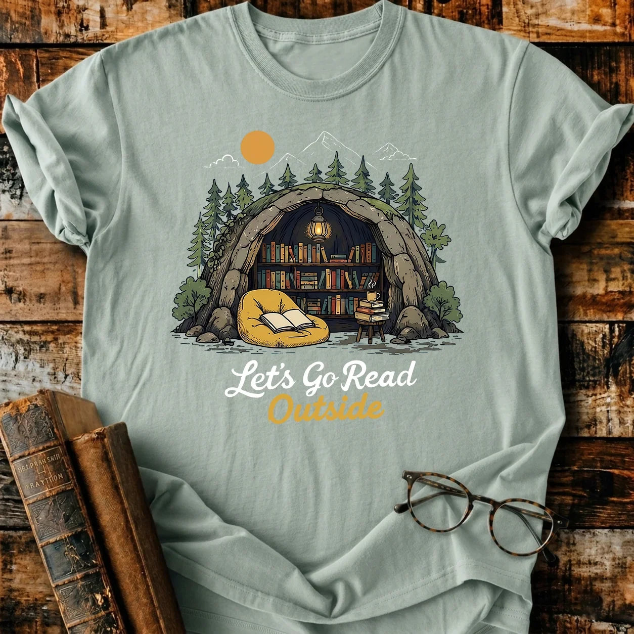 Let Go Read Outside T-Shirt