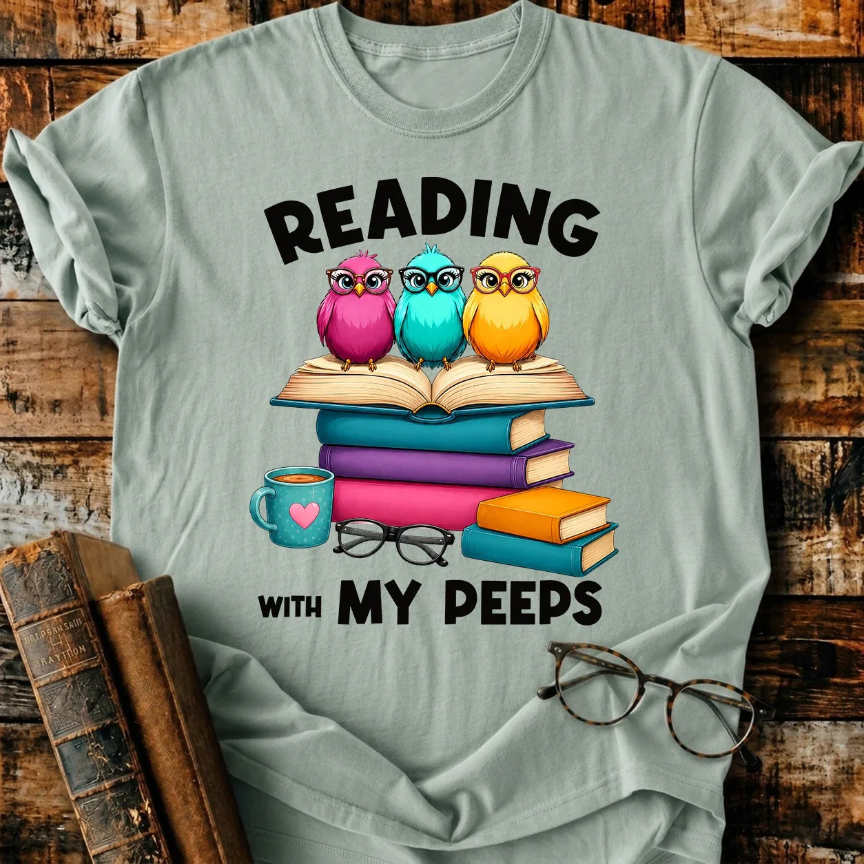 Reading With Peeps T-Shirt