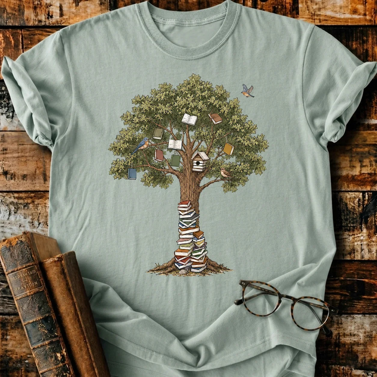 Tree of Books T-Shirt