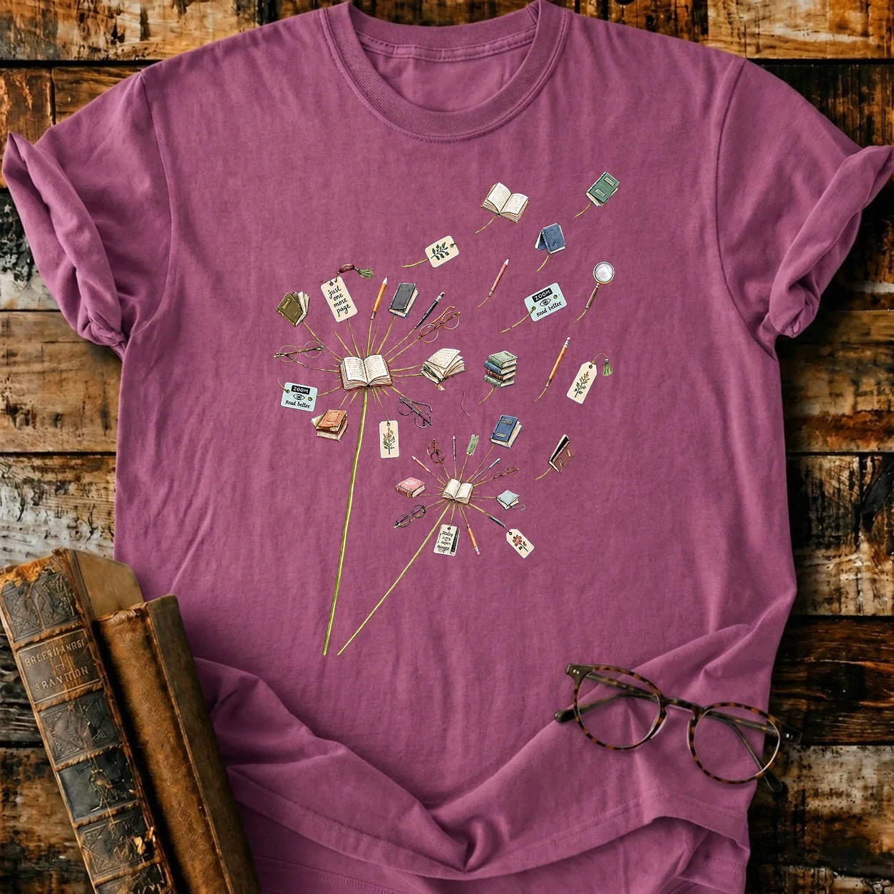 Book Dandelion T-Shirt