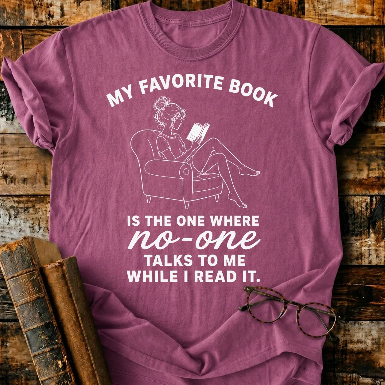 While I Read It T-Shirt