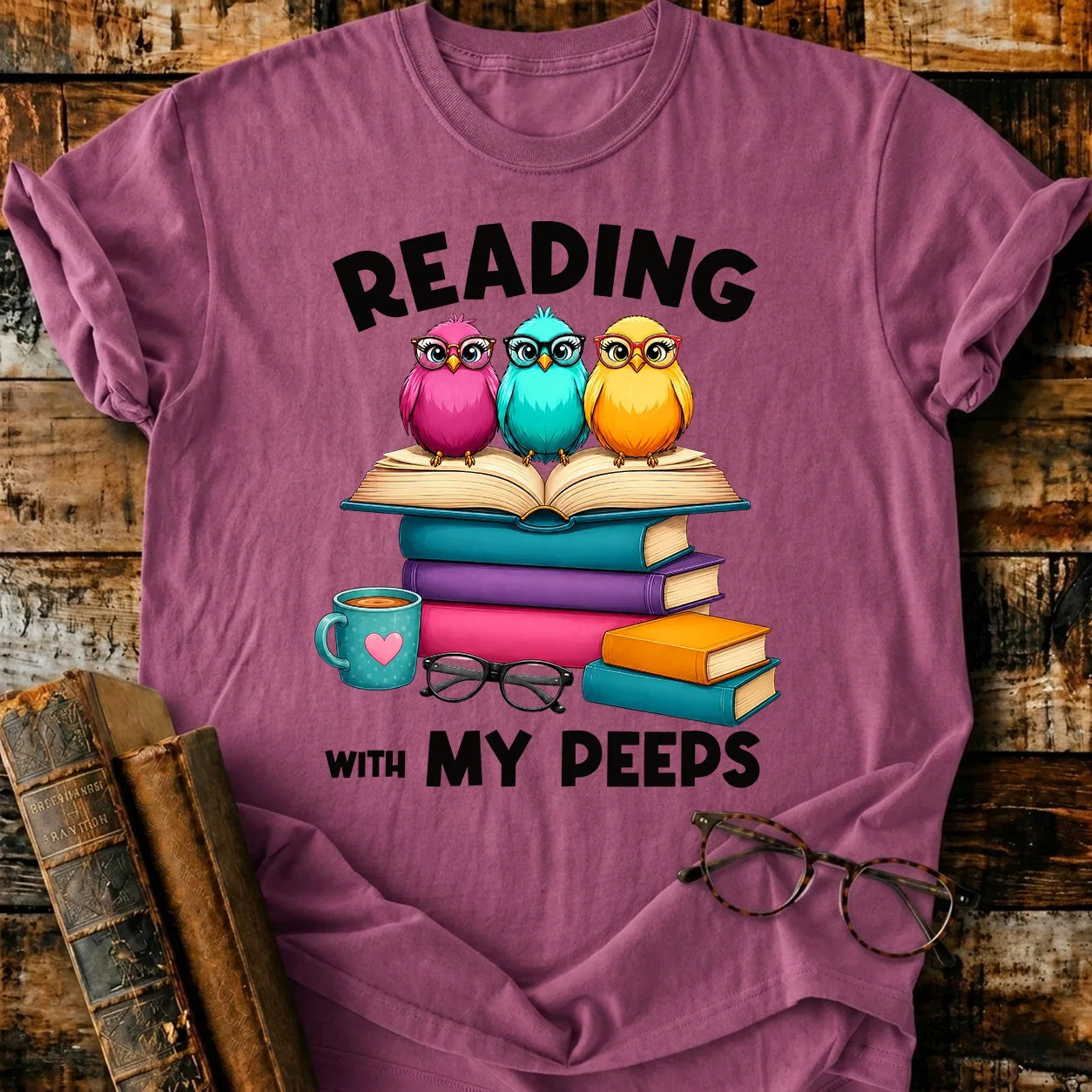 Reading With Peeps T-Shirt