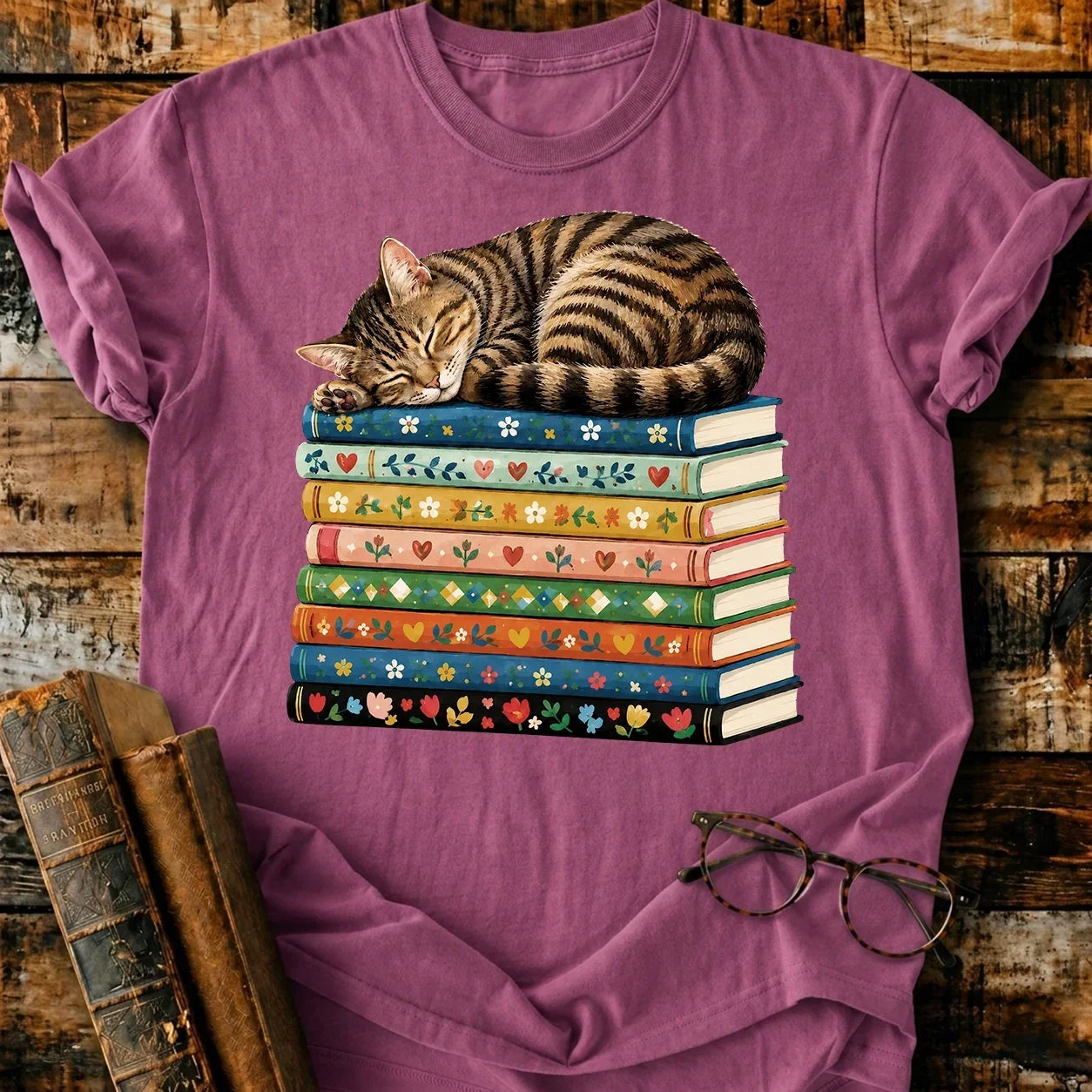 Tabby Cat Sleep T-Shirt