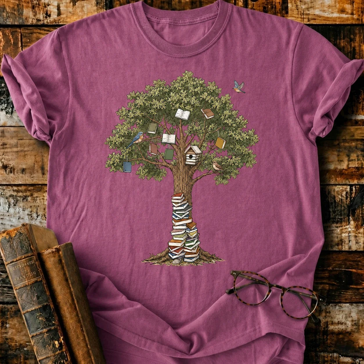 Tree of Books T-Shirt
