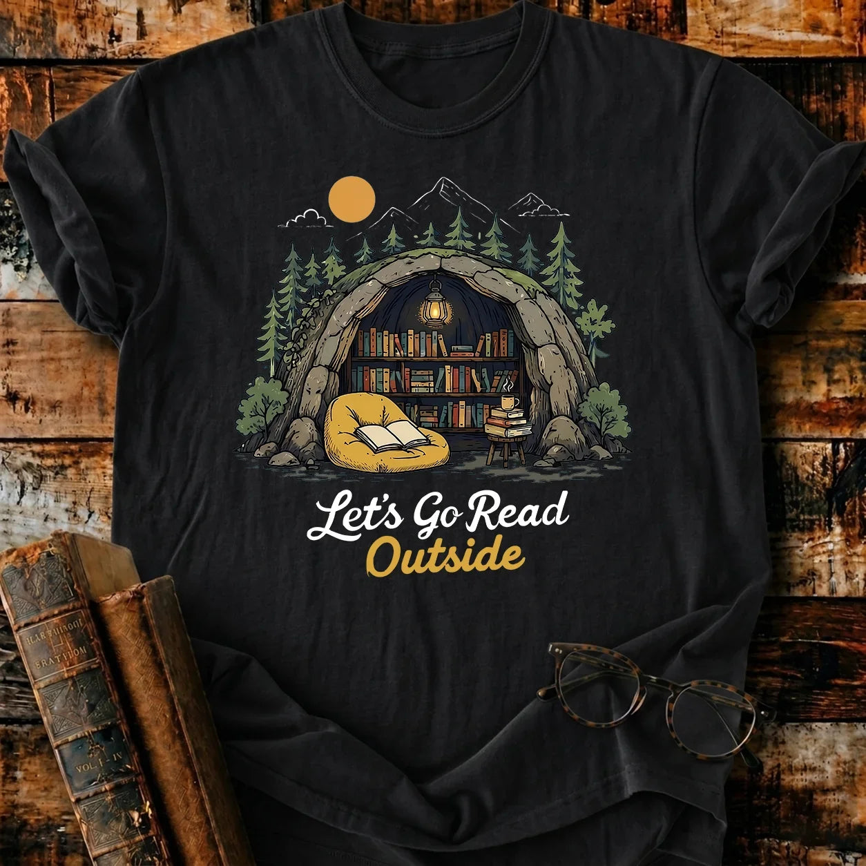 Let Go Read Outside T-Shirt