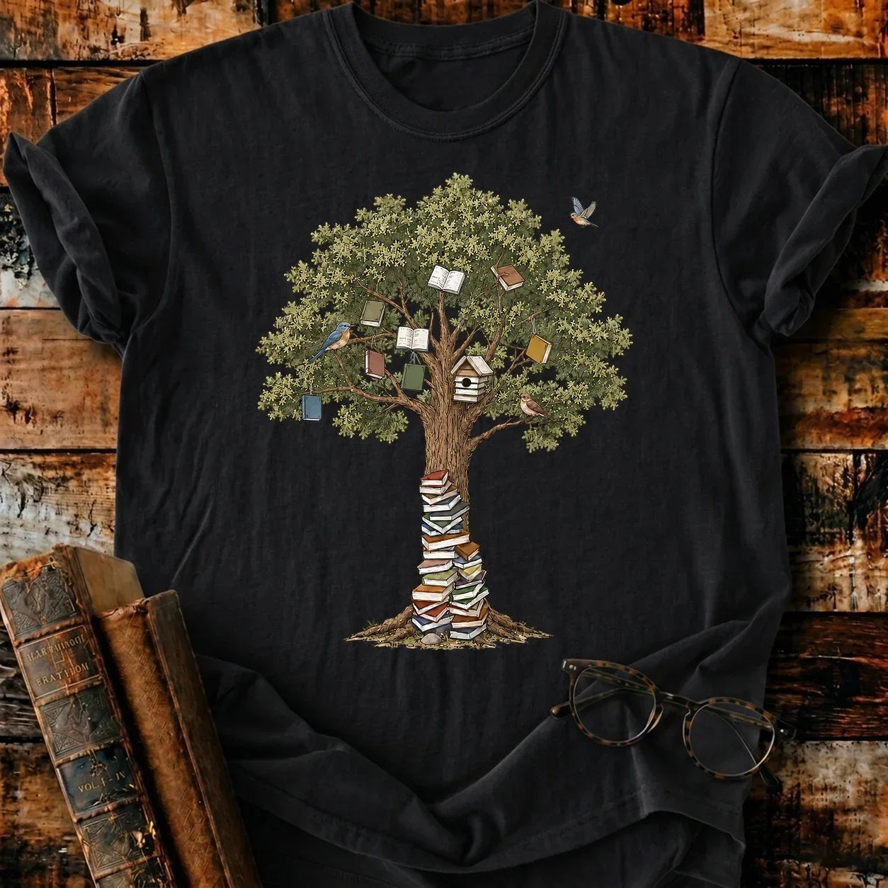 Tree of Books T-Shirt