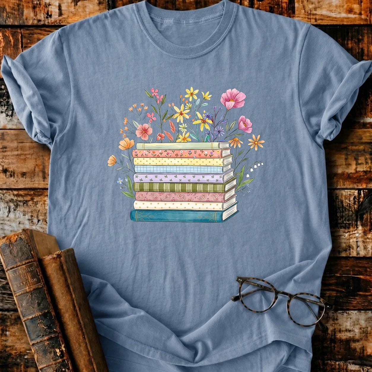 Bookish Blooms T-Shirt