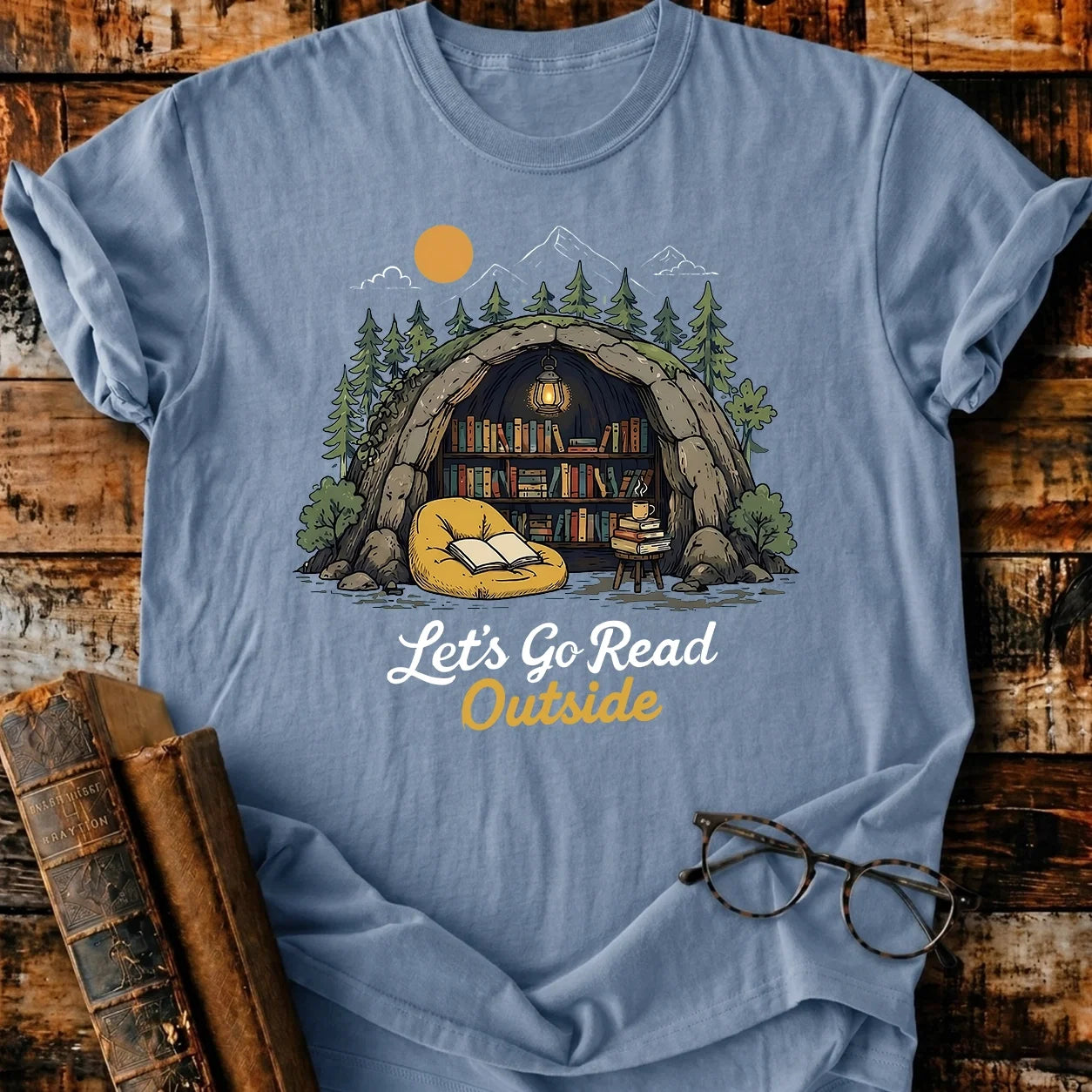 Let Go Read Outside T-Shirt