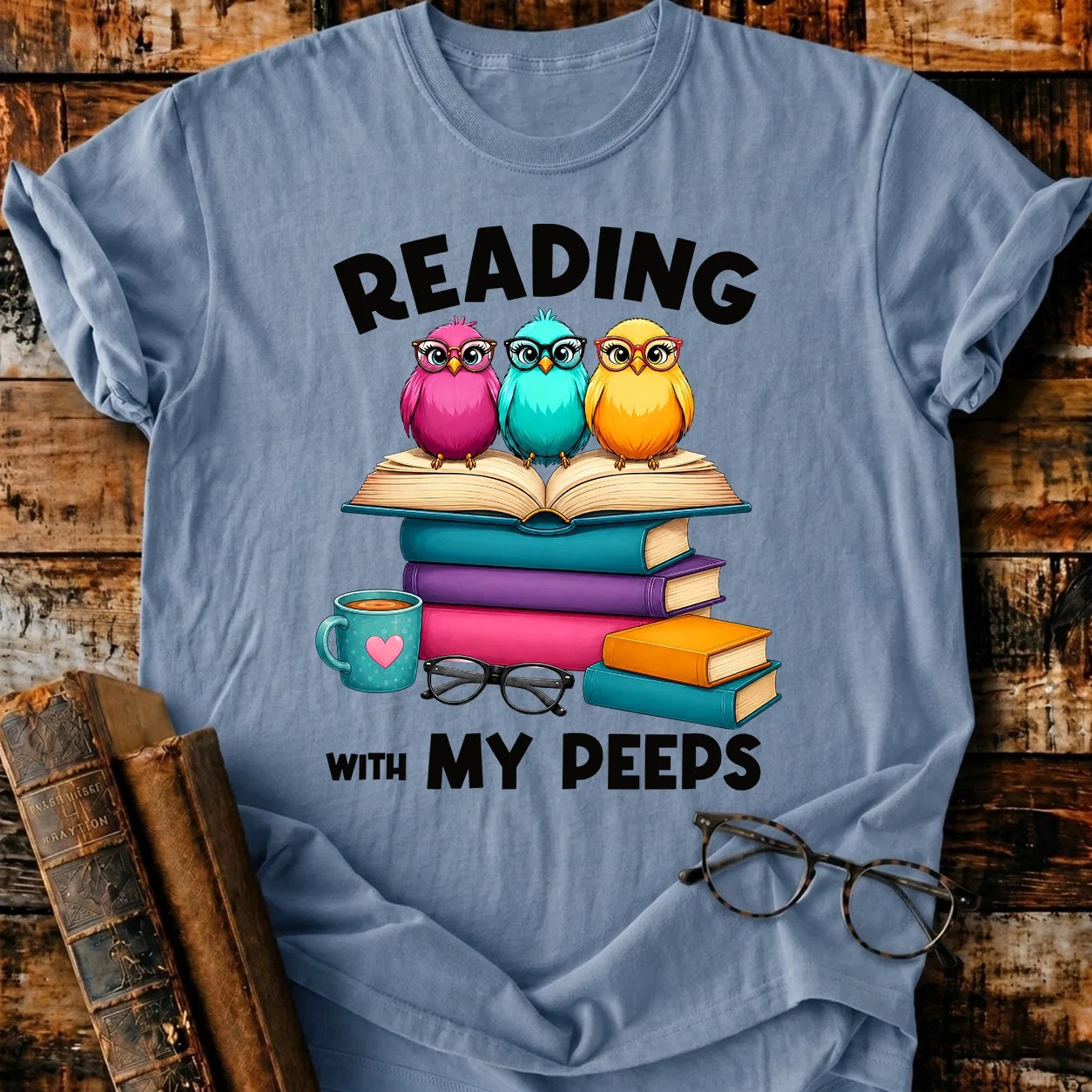 Reading With Peeps T-Shirt