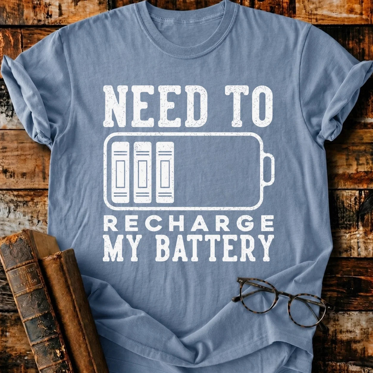 Recharge Battery T-Shirt