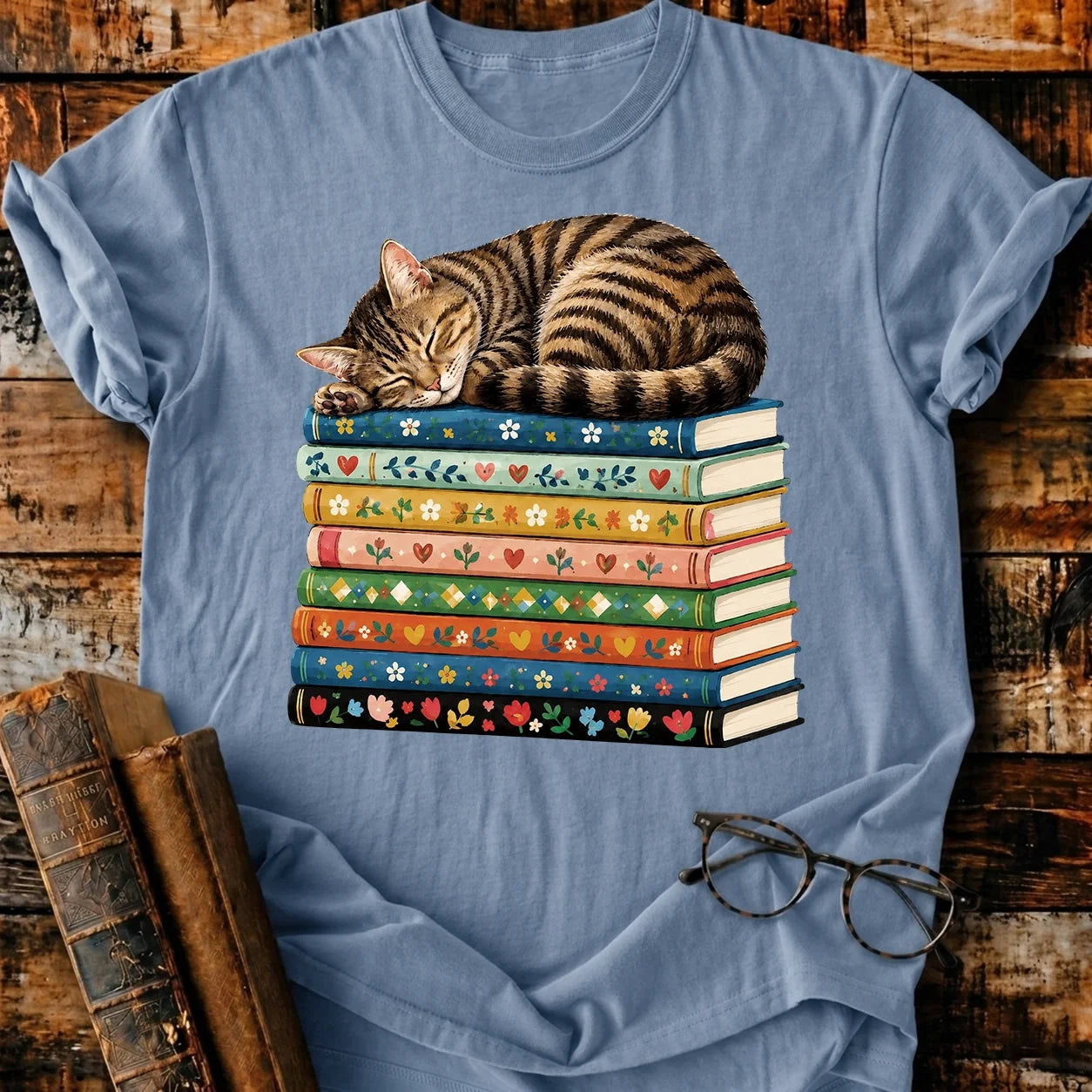 Tabby Cat Sleep T-Shirt