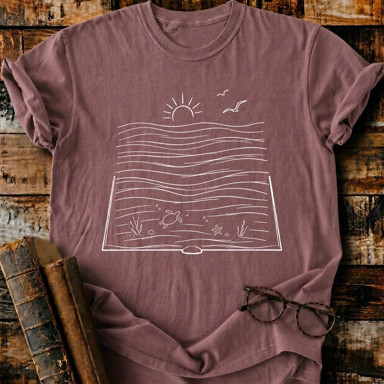 Bookish Ocean T-Shirt